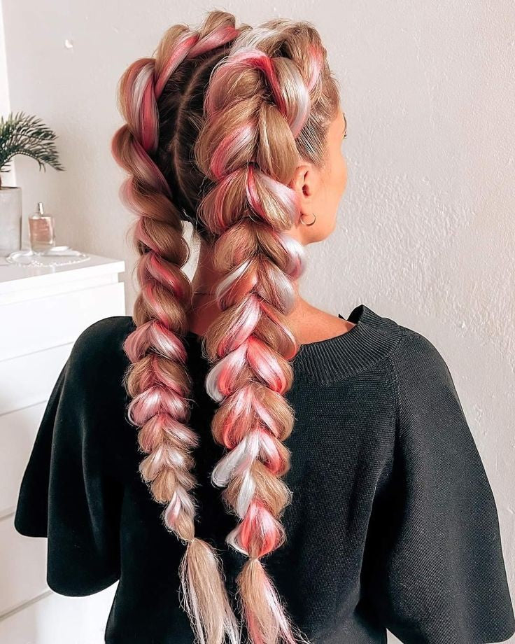 (2) Dragon Braids