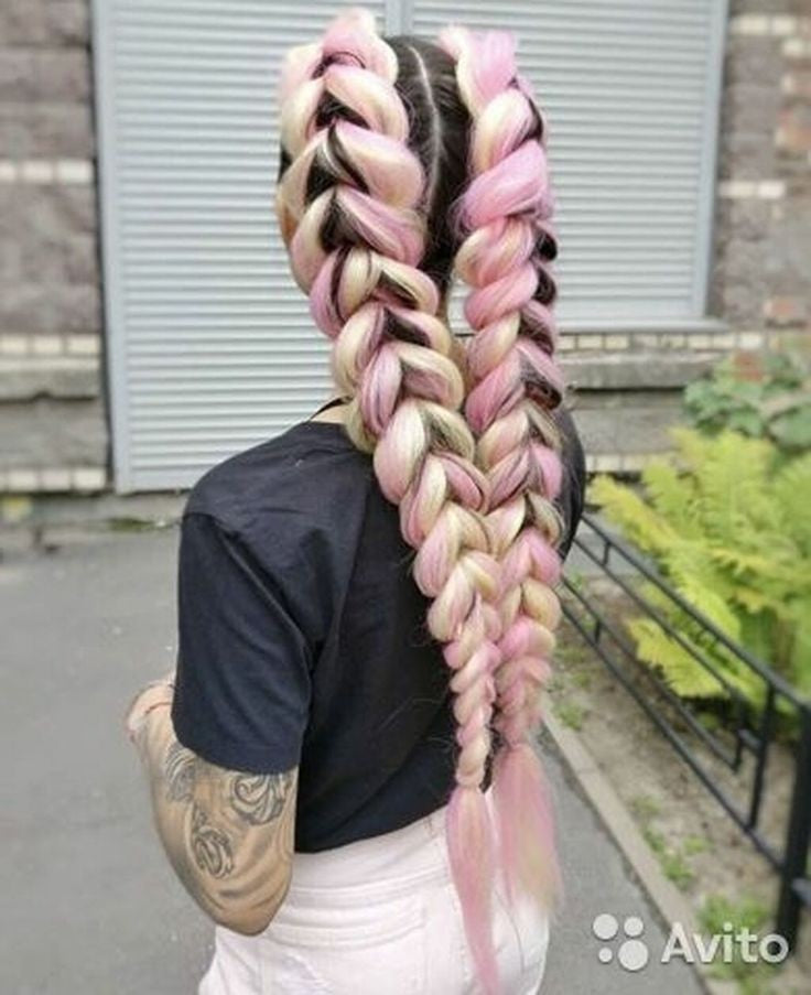 (2) Dragon Braids
