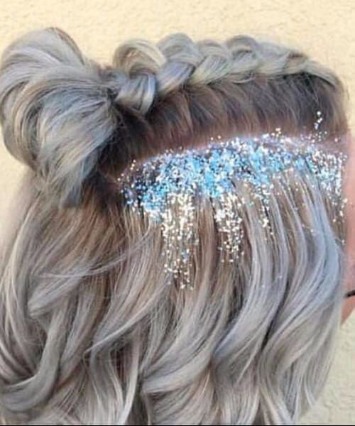 Braid & Glitter Party