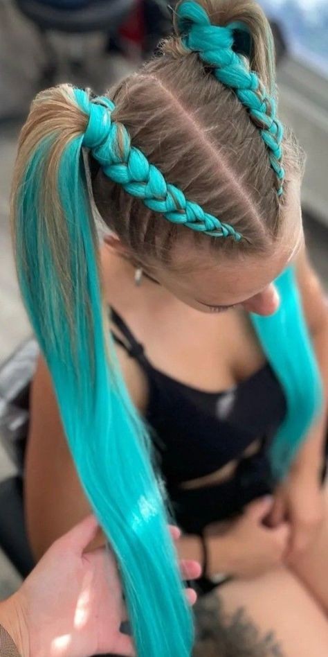 (2) French Pigtails