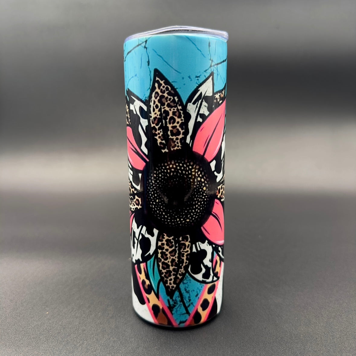 Vintage Cow Sunflower