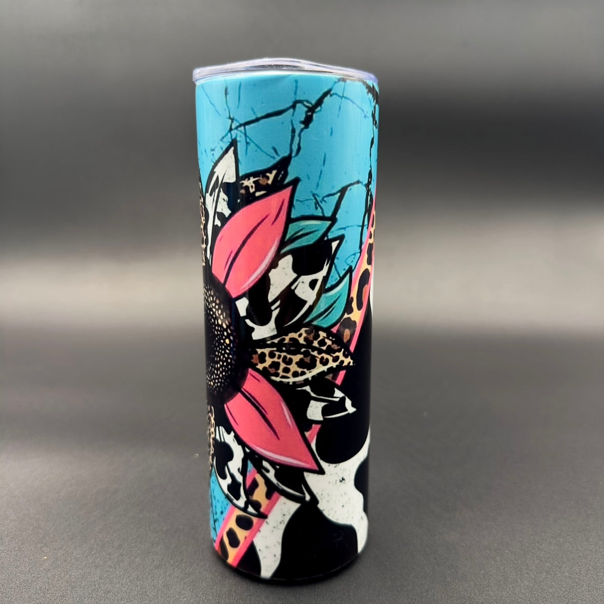 Vintage Cow Sunflower