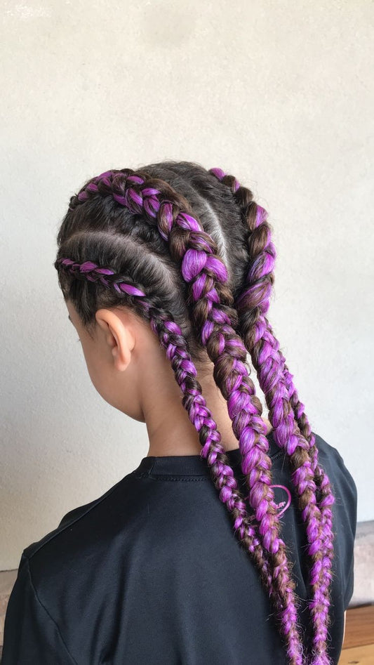 (4) French Braids