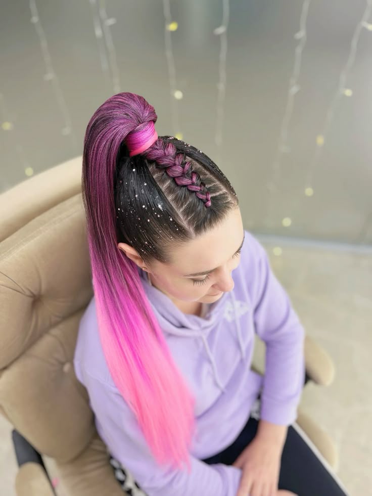 Braid & Glitter Party