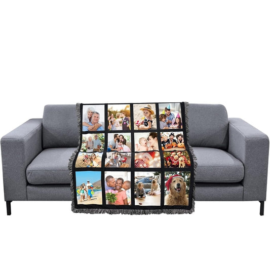 Custom Photo Blanket (20 images) 40x60in