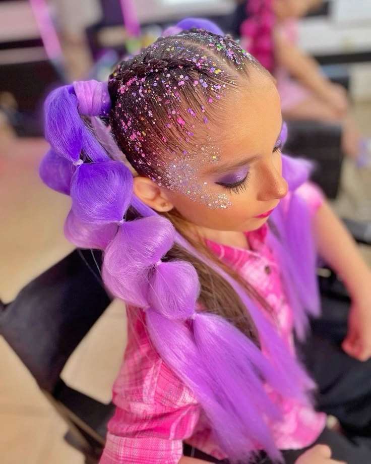 Braid & Glitter Party