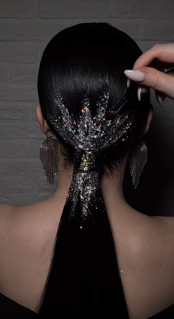 Braid & Glitter Party