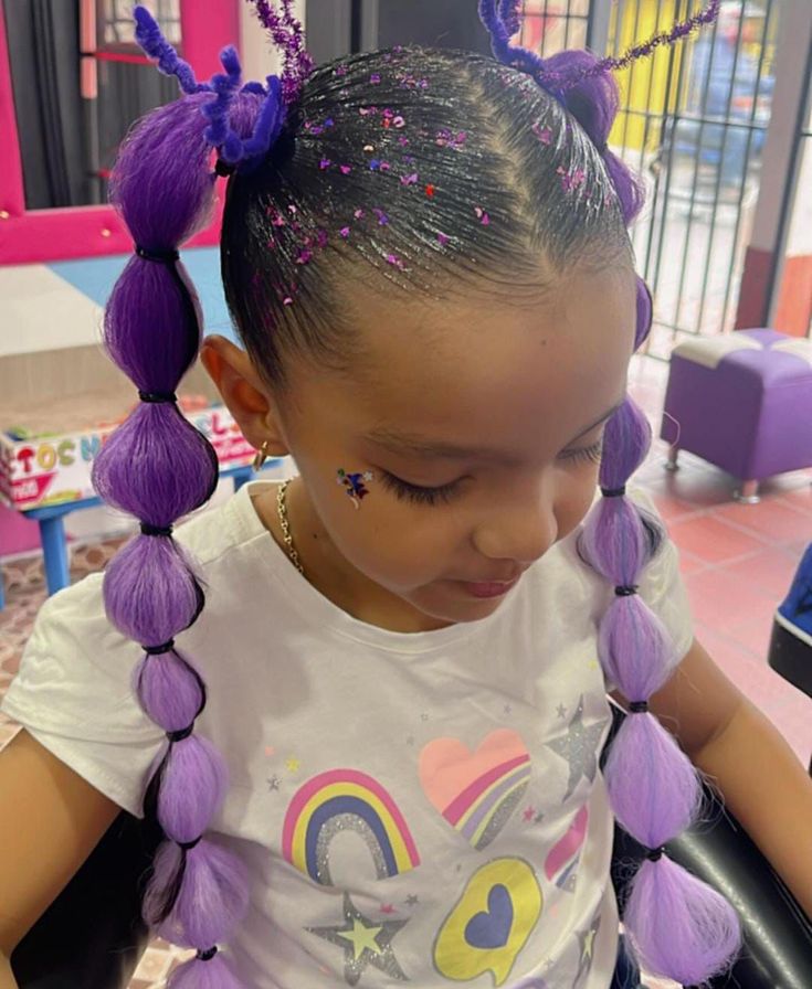 Braid & Glitter Party